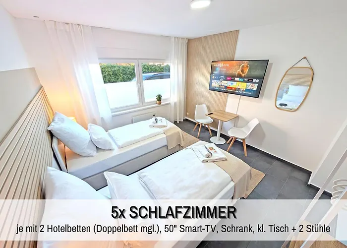 Bestime - Modernes 5br Haus Mit 2 Parkplaetzen Апартаменты *